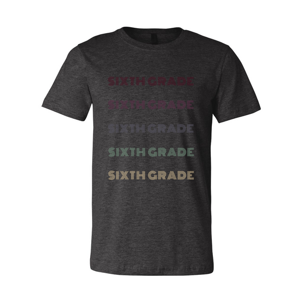 Sixth Grade Ombre Soft Tee