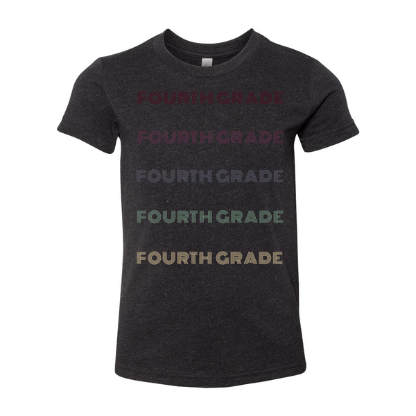 Fourth Grade YOUTH Retro Tee