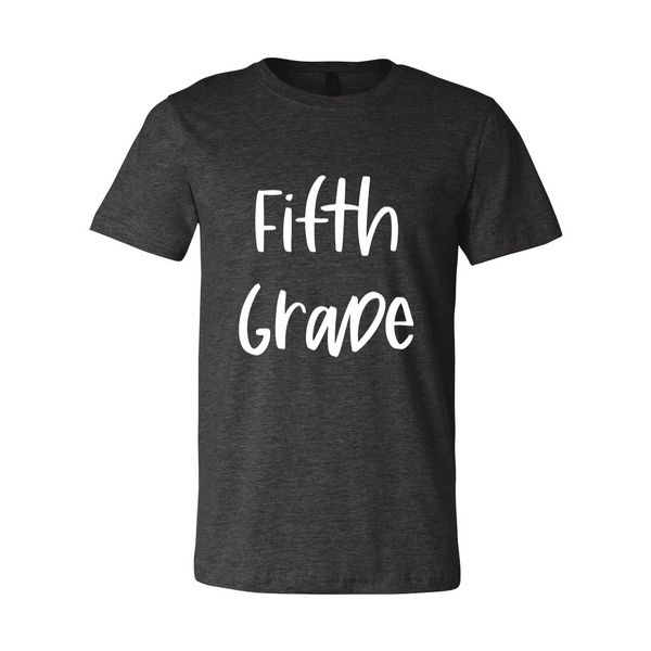 Fifth Grade Script Tee