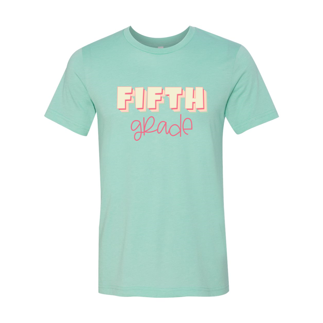 Fifth Grade Sherbet Shadow Tee