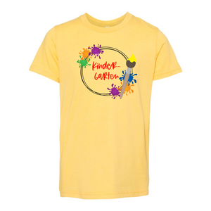 Kindergarten YOUTH Splatter Soft Tee