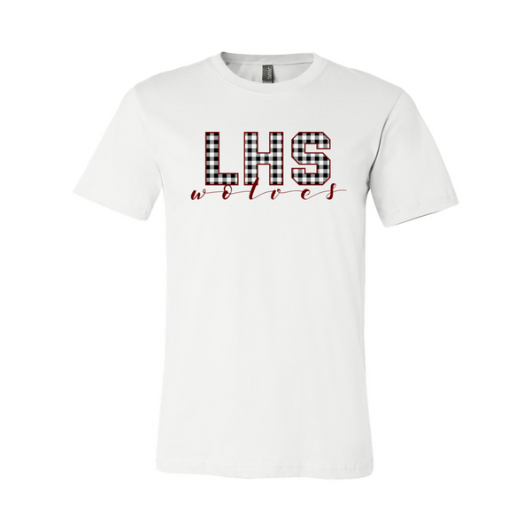 Lincoln Wolves Gingham T-Shirt