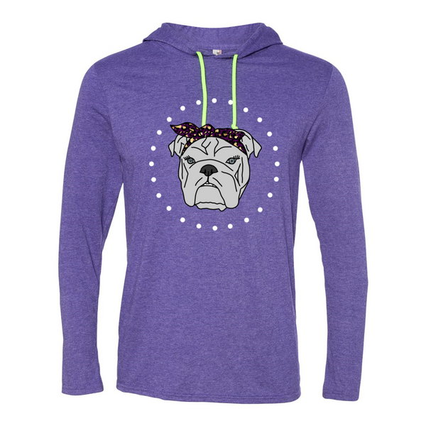Bulldogs Headband Long Sleeve T-Shirt