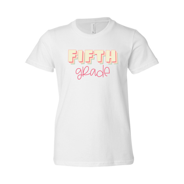 Fifth Grade YOUTH Sherbet Soft Tee