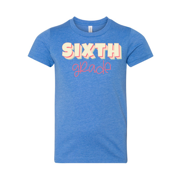 Sixth Grade YOUTH Sherbet Soft Tee