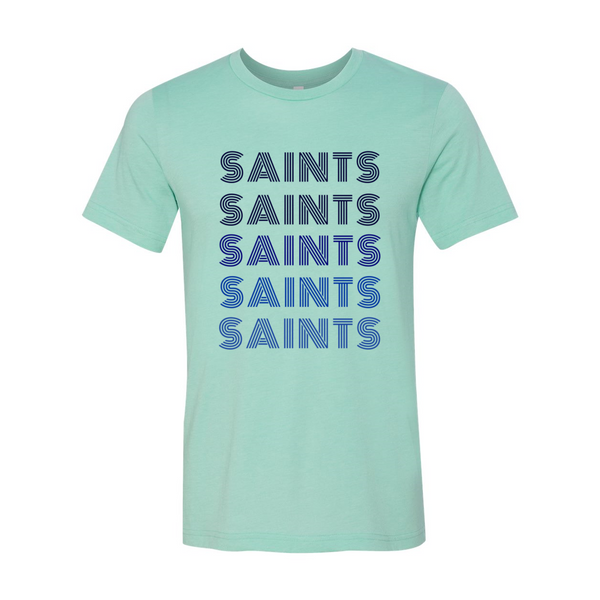 Shiloh Saints Retro Font T-Shirt