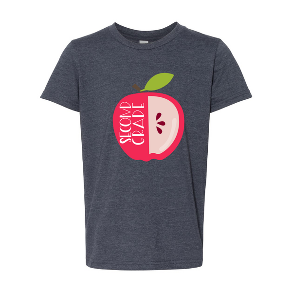 Second Grade YOUTH Apple Soft Tee