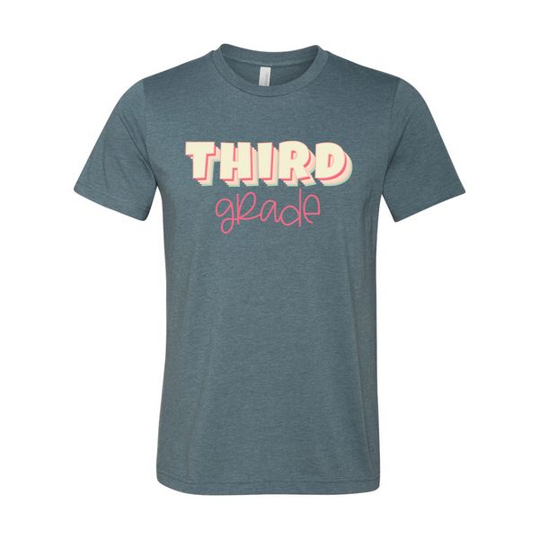 Third Grade Shadow Tee