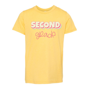 Second Grade YOUTH Sherbet Soft Tee