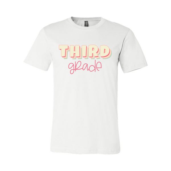 Third Grade Shadow Tee